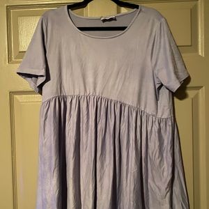 💖Boutique lavender baby doll top